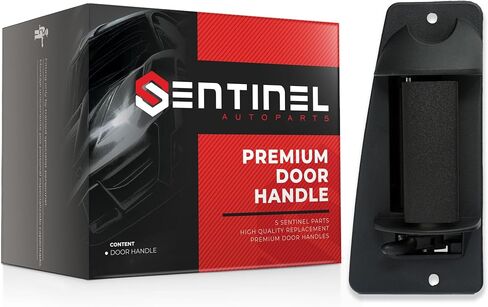Sentinel Parts Upgraded Heavy Duty Metal Outside Exterior Door Handle Rear Left Extended Cab Compatible with 1999-2007 Silverado GMC Sierra 1500 2500 3500 Pickup Replaces # 15758172, GM1520115 in Saudi Arabia