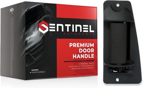 Sentinel Parts Upgraded Heavy Duty Metal Outside Exterior Door Handle Rear Left Extended Cab Compatible with 1999-2007 Silverado GMC Sierra 1500 2500 3500 Pickup Replaces # 15758172, GM1520115 in Saudi Arabia