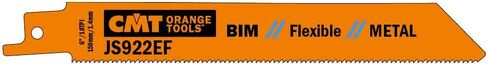 CMT USA, Inc. JS922EF-5 CMT 18 TPI شفرات منشار ترددية ثنائية المعدن للمعادن (5 عبوات)، 5 بوصة in Saudi Arabia
