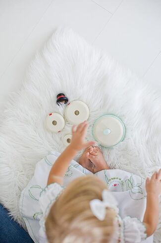 مجموعة ألعاب تكديس رجل الثلج لعيد الميلاد من بيرهيد، ألعاب العطلات للأطفال الصغار، ديكور عطلات حضانة الأطفال، لعبة تعليمية لبرج الفرز والتكديس الخشبي، للأطفال in Kuwait