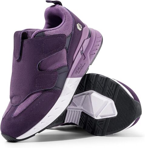 FitVille Women's Wide Walking Shoes with Strap Closure Slip-on Sneaker for Wide Feet - Rebound Core V10 in Saudi Arabia
