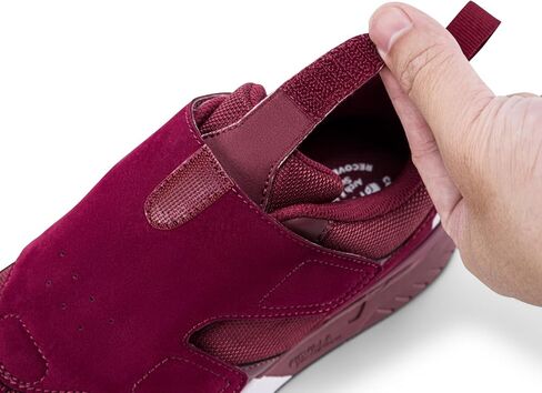 FitVille Women's Wide Walking Shoes with Strap Closure Slip-on Sneaker for Wide Feet - Rebound Core V10 in Saudi Arabia