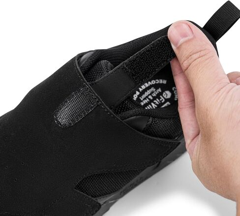 FitVille Women's Wide Walking Shoes with Strap Closure Slip-on Sneaker for Wide Feet - Rebound Core V10 in Saudi Arabia