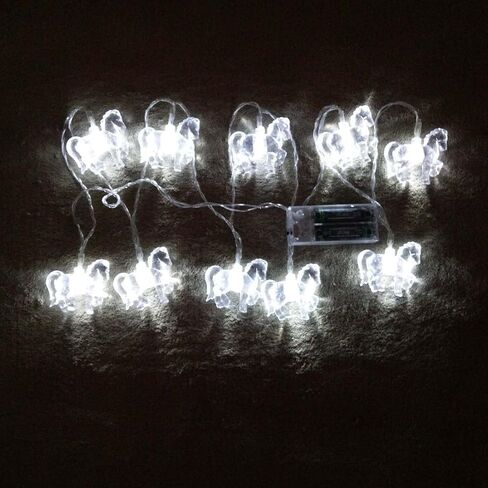 1.65M 10LEDs Decorative Horse Shape Night Mood Light for Indoor Home Bedroom Festival Wedding Party Baby Child(RGB Color Changing) in Saudi Arabia