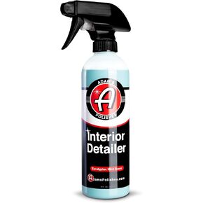 Adam's Microban Interior Detailer - Advanced Car Interior Cleaner, Protectant & Dressing | All Purpose Cleaner & Leather Conditioner | Vinyl, Dashboard, Screen, Seat Cleaner & More | Air Freshener