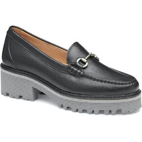 Johnston & Murphy Emmalynn Bit Loafer for Women – 2" Heeled Loafers for Women, Slip On Dress Shoes for Women