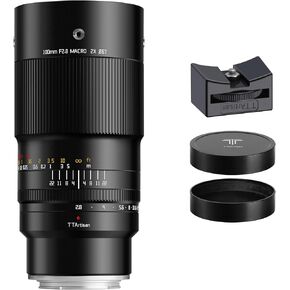 TTArtisan 100mm F2.8 2X Macro Full Frame Camera Lense Compatible with E-Mount Mirrorless Cameras a7 a7II a7III a7R a7RII a7RIII a7RIV a7S a7SII a9 a7C