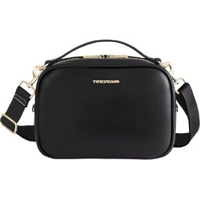 TWELVElittle Luxe Diaper Clutch - Crossbody Diaper Bag with Portable Changing Pad, Zip Out Pouch and Wipes Case