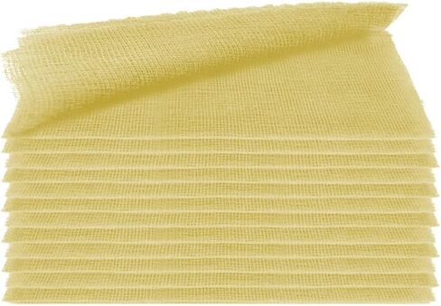 Tack Cloths for Removing Dust - 12 Gerson Blend Prep Tack Cloths, Synthetic Mesh Tack Cloth for Dust Removal, Durable Painting Rags, Dry Tack Cloth Rags, Woodworking and Automotive Paint Rags (9x18") in Saudi Arabia
