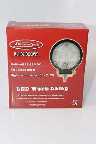 مصباح عمل LED أسود من Kaper II L16-0069 in Kuwait