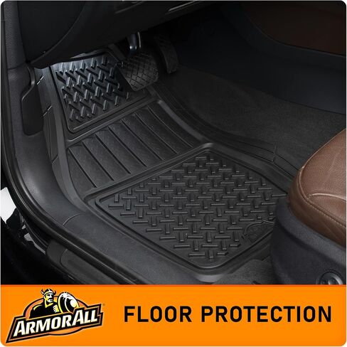 Armor All 4-Piece Black Rubber Floor Mats in Saudi Arabia