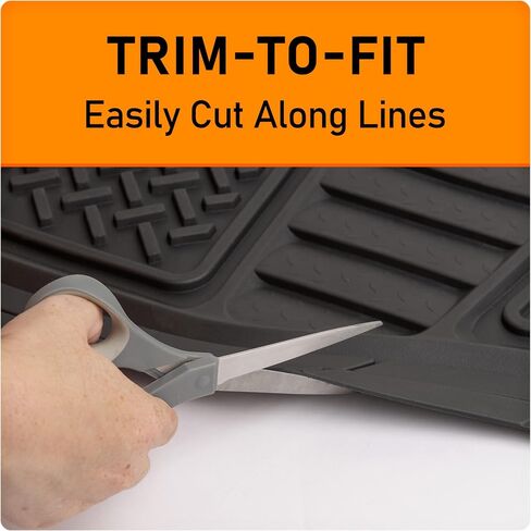 Armor All 4-Piece Black Rubber Floor Mats in Saudi Arabia