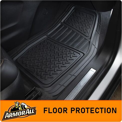 Armor All 4-Piece Black Rubber Floor Mats in Saudi Arabia