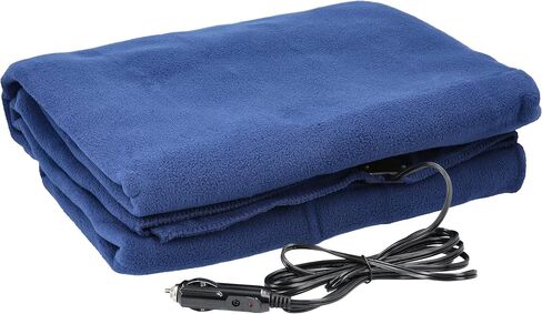 Stalwart Heated Blanket - Ultra Soft Fleece Throw Powered by 12V Auxiliary Power Outlet for Travel or Camping - Winter Car Accessories (Multi Camo) in Saudi Arabia