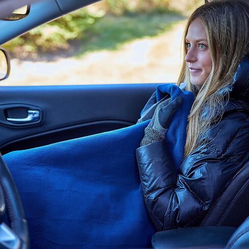 Stalwart Heated Blanket - Ultra Soft Fleece Throw Powered by 12V Auxiliary Power Outlet for Travel or Camping - Winter Car Accessories (Multi Camo) in Saudi Arabia