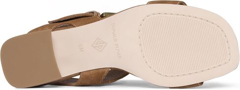 Donald Pliner Women's Croco Patent and Calf Leather Heeled Sandal in Saudi Arabia
