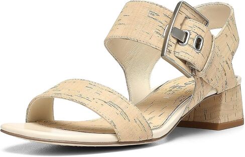 Donald Pliner Women's Croco Patent and Calf Leather Heeled Sandal in Saudi Arabia