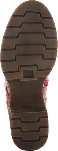 Spring Step L'Artiste Women's Mitsuko Leather Mid Calf Boot Red Multi EU 38 / US 7.5-8 in Saudi Arabia