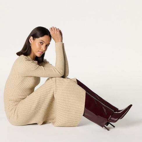 The Drop Women's Jolene Fold Over Tall Boot Classic in Saudi Arabia