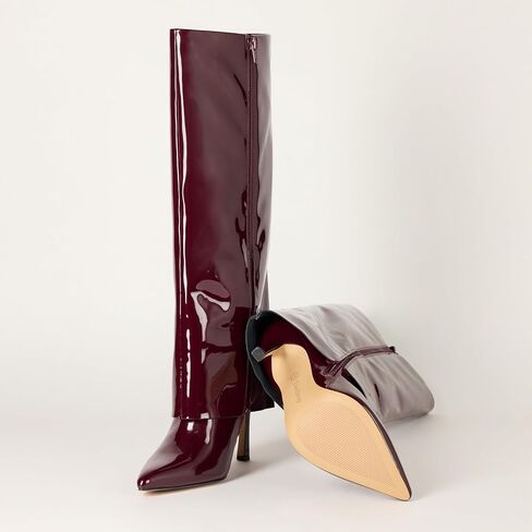The Drop Women's Jolene Fold Over Tall Boot Classic in Saudi Arabia