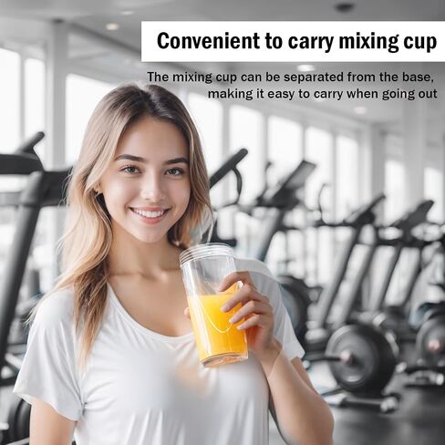 Blender for Smoothies, 1000W Blenders for Kitchen, Dishwasher Safe with 24oz Easy Go Cups in Saudi Arabia