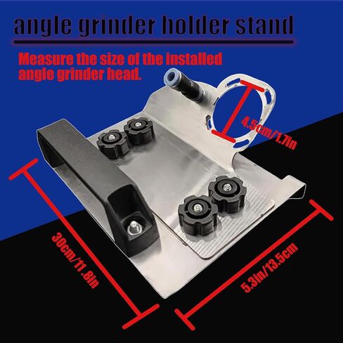 Angle Grinder Stand Grinder Holder Support Tools for Tile 45° Chamfer Cutting with Anti-scratch Base Connectable to Water Pipe in Saudi Arabia