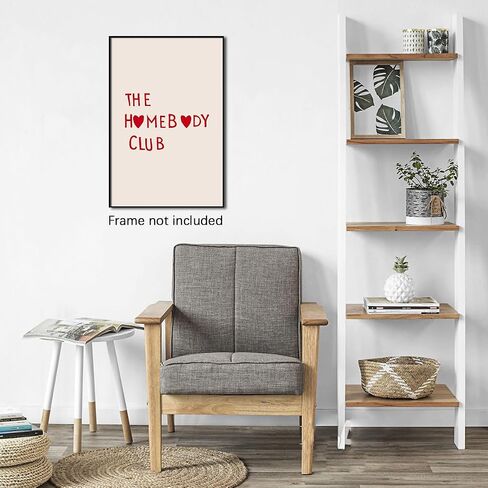 WOFUPMY Trendy Cute Posters Eclectic Preppy Aesthetics Canvas Wall Art Yellow Affirmation Room Decor - More Amor Por Favor Prints for Bedroom Dorm 12x16 inch Unframed in Saudi Arabia