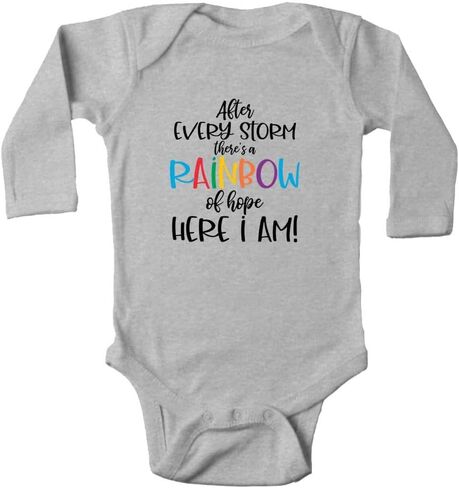 After Every Storm There Is A Rainbow Infant Rompers Newborn Playsuit in Kuwait