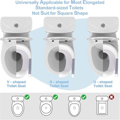 Potty Training Toilet Seat with Step Stool Ladder Toddlers Foldable Potty Training Chair Seats with Handles Splash Guard for Kids Boys Girls in Saudi Arabia
