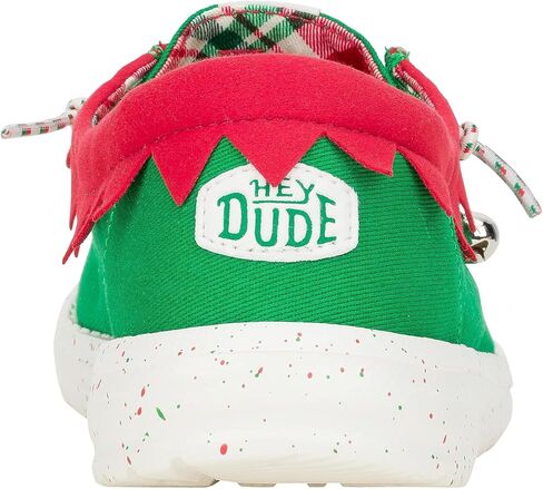 Hey Dude Women's Wendy Holiday Elf Sneaker in Saudi Arabia