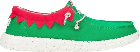 Hey Dude Women's Wendy Holiday Elf Sneaker in Saudi Arabia