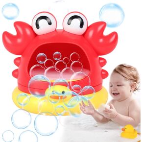 Baby Bath Toys for Toddlers, Crab Bath Toys for Toddlers for 1 2 3 4 5 Kids, Bath Bubble Maker No Battery Required Baby Kids Bath Toys Bathtub Toys As Birthday Gift for Boys Girls