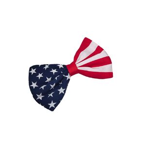 American Flag Hair Clips Pin Bow Baby Girls Hairclip USA Flag Hairpin Bows JHN16 (Set A)
