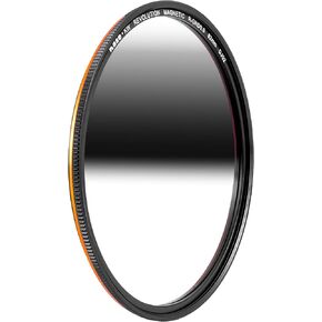 Kase Wolverine Revolution Magnetic 82mm Reverse Grad ND8 3 Stop Shockproof Tempered Optical Glass Sunset Filter & Adapter