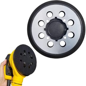 2 Pack Sander Replacement Pad for Dewalt, 5-Inch 8 Holes Hook and Loop Aluminum Alloy Orbital Sander Replacement Pad for DWE6421/6421K, DWE6423/6423K, DCW210B, DWE64233, N329079