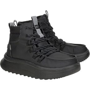 Hey Dude Women's Wendy Peak Apres Coated Twill Ankle Boot