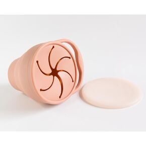 Apricot Collapsible Snack Cup
