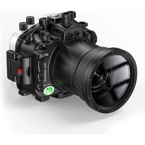 حافظة كاميرا تحت الماء لضفادع البحر متوافقة مع Sony A7RIII 90MM IPX8 40m/130ft أقصى عمق للغوص غطاء كاميرا مقاوم للماء للغوص وركوب الأمواج والتجديف والتزلج in Kuwait