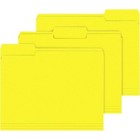 مجلد ملفات، مجلد ملفات PANDRI 120 Pack، علامة تبويب 1/3 قطع، حجم الحروف، مجلد ملفات للأعمال المدرسية المكتبية، أخضر