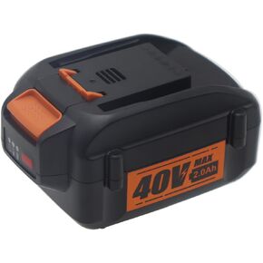 WA3580 Replacement 2.0Ah 40V Lithium-ion Battery,Compatible with 40V Wox WG180 WG280 WG380 WG580 Cordless Power Tools (Not Fit 2x20v Tools)
