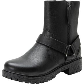 Alegria Womens Olympia Moto Tall Leather Mid Calf Boot