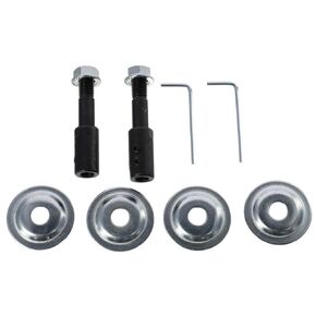 Motor Arbor Adapter 2Sets Shaft Arbor Rotary Shaft Backing Kit Extension Wheel Extender Shaft Threaded Polisher Sander