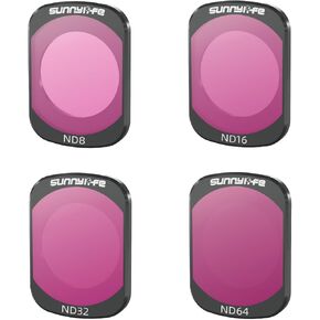 CAPART ND Filters for DJI Pocket 3 Camera, ND8 ND16 ND32 ND64