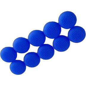 10 Pcs for Meta Quest 3 / Oculus Quest 2/Quest 2 Controller Thumbstick Caps Replacement Silicone Touch Controller Rocker Cover (Blue)