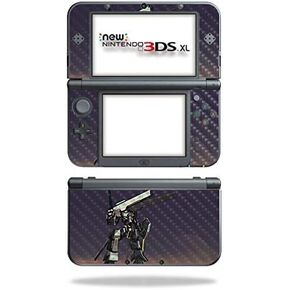 MightySkins Carbon Fiber Skin for Nintendo New 3DS XL (2015) - Gadget | Protective, Durable Textured Carbon Fiber Finish | Easy to Apply, Remove, and Change Styles | Made in The USA