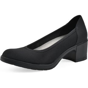 CLIFFS BY WHITE MOUNTAIN Women's Huntor Cushioned Block Heel Pump