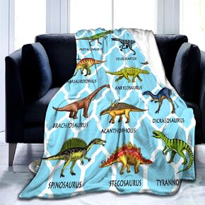 Dinosaur Blanket for Boys Girls Kids Toddler Flannel Throw Blanket Baby Dinosaurs Gifts for Children Sofa Bedroom Living Room 80"x60"