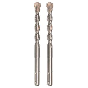 5/8" x 6" Masonry Drill Bit 5/8 inch SDS Plus Hammer Drill Bit, Concrete Drill Bit for Block, Brick, Stone, 2 Pack