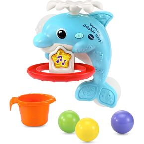 VTech Dunking Dolphin Hoop Bath Toy for Toddlers