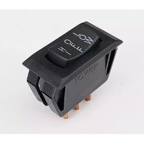 Tower HIGH-Off-Low 3 Pins 3 Positions Maintained Rocker Switch